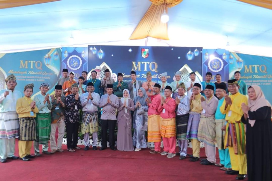 Berlangsung Semarak, Pj Walikota Buka MTQ Kecamatan Marpoyan Damai