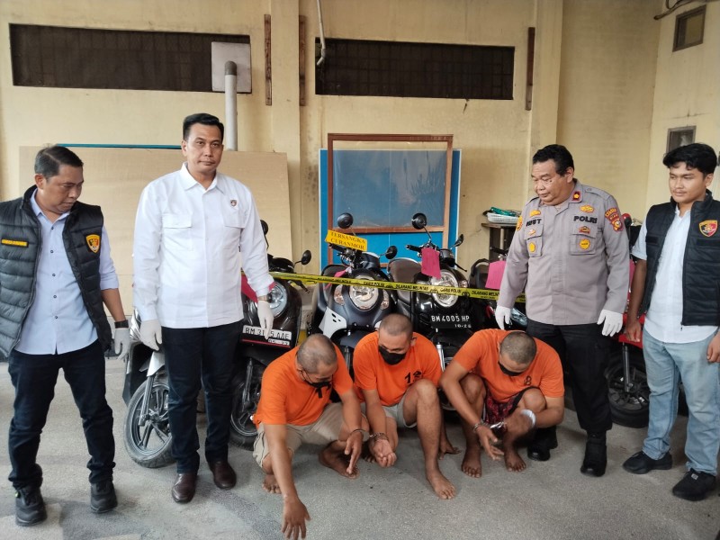 Beraksi di 10 TKP, 3 Spesialis Curanmor Diringkus Polisi
