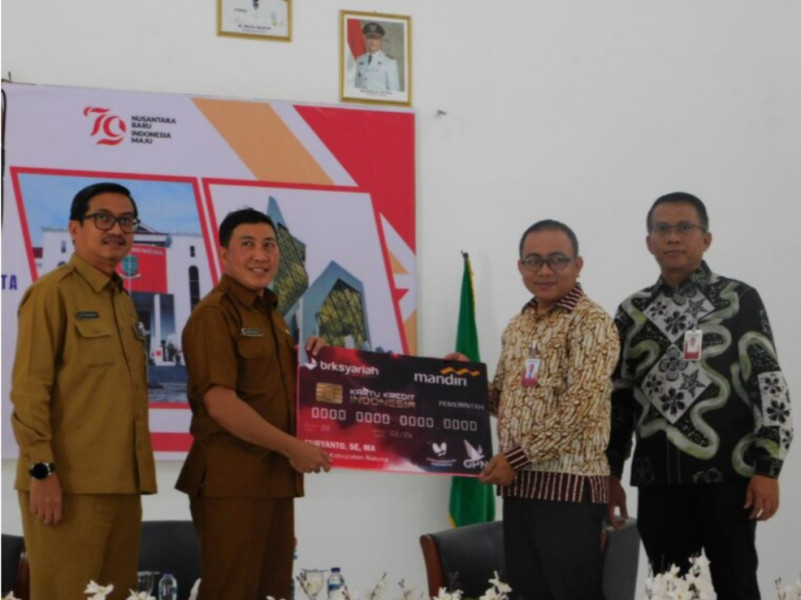 Wujudkan Transaksi yang Transparan, PemKab Natuna Terapkan KKPD BRK Syariah