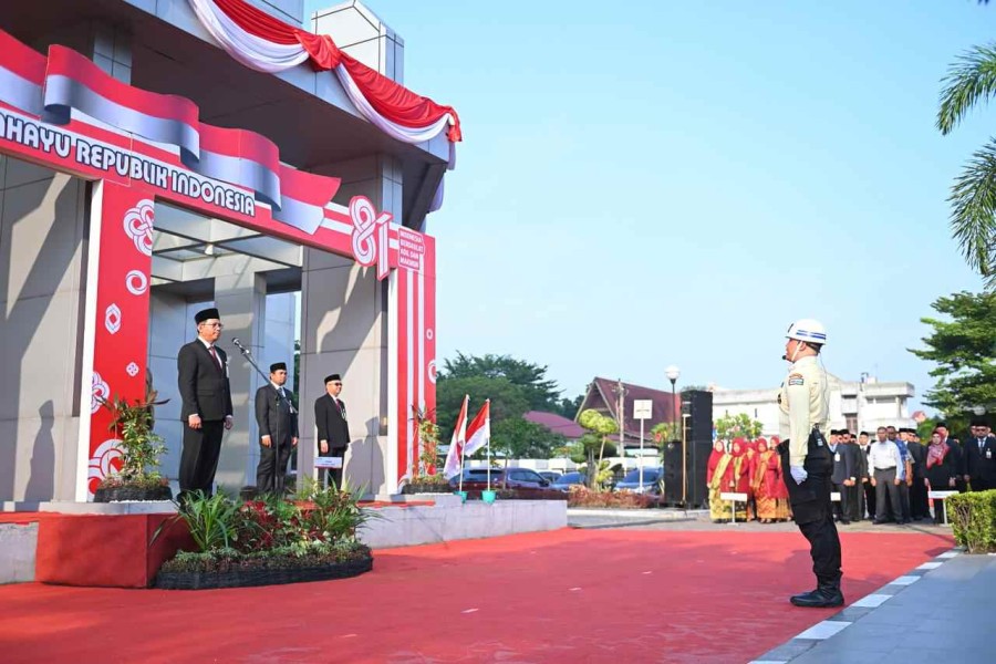 HUT ke-81 RI, BRK Syariah Apresiasi 83 Pegawai atas Pengabdian Puluhan Tahun