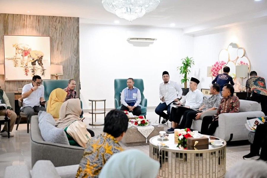 Jemput Dana Pusat, Wako Pekanbaru Kunjungi Sejumlah Kementerian