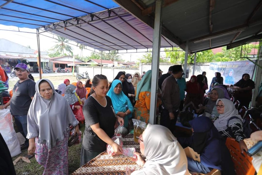 Penuhi Kebutuhan Pokok Dengan Harga Murah, GPM Digelar di Tenayan Raya