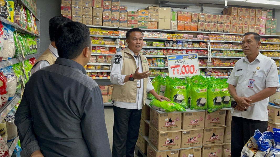 Beras Oplosan Belum Terdeteksi di Pekanbaru
