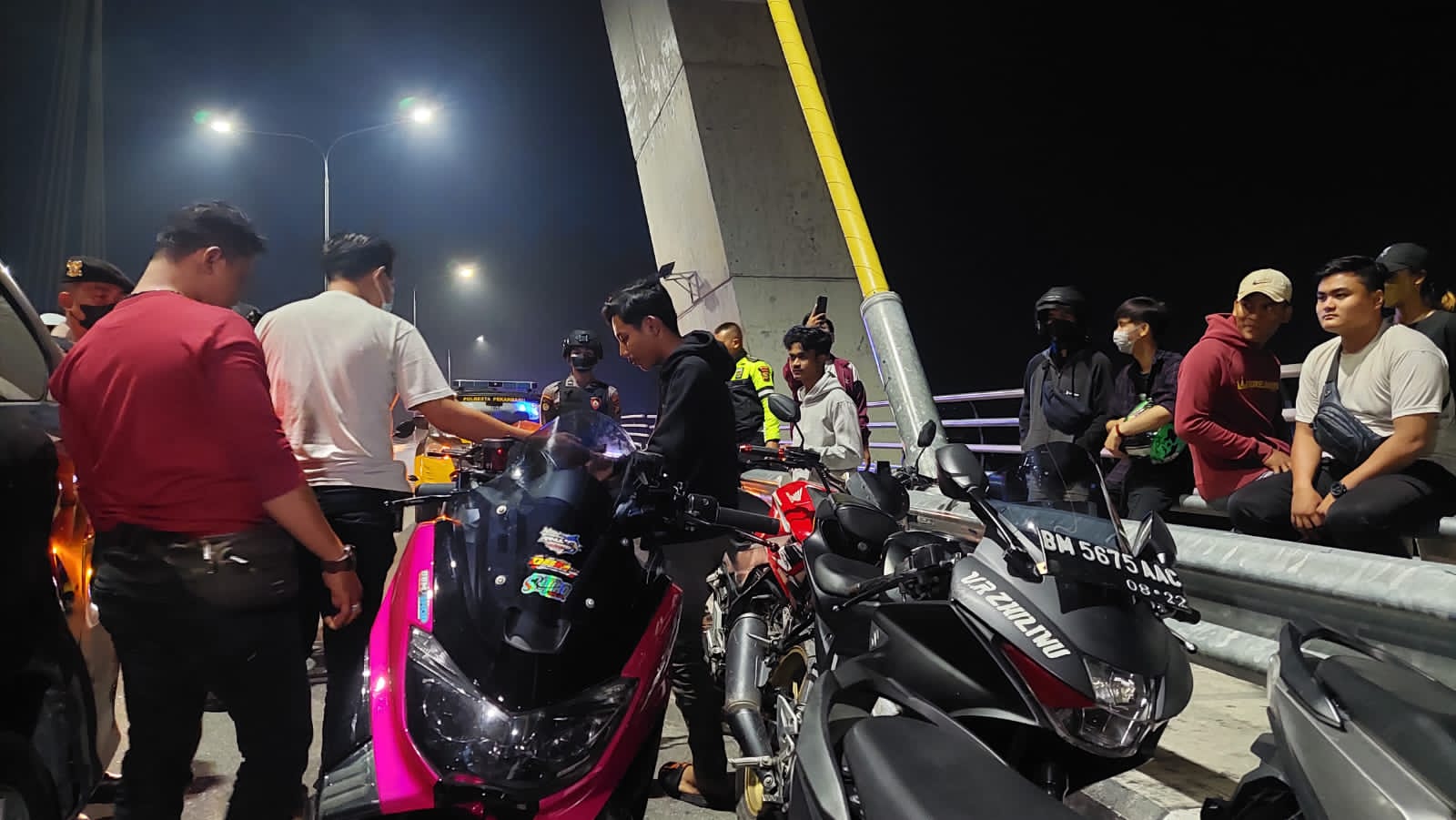 Sisir Sejumlah Ruas Jalan, Belasan Remaja Dijaring Polisi