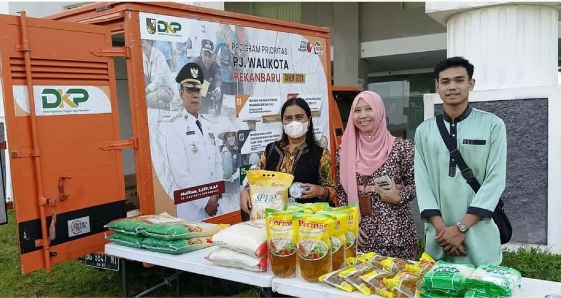 Permudah Akses Pangan, DKP Pekanbaru Luncurkan Mobil Pak Iwan