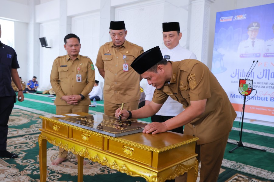 Wako Resmikan Masjid Al Kastoeri, Tetapkan sebagai Masjid Paripurna Kota