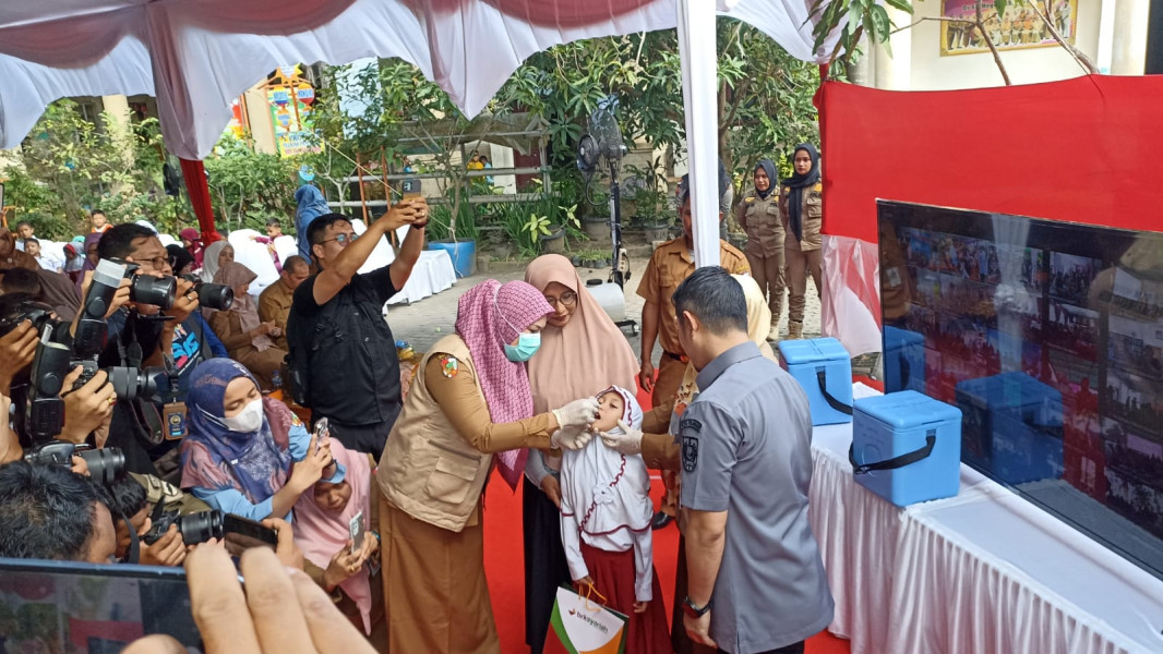 Kejar Target, Pemko Pekanbaru Sweeping Anak Belum Dapat Imunisasi Polio