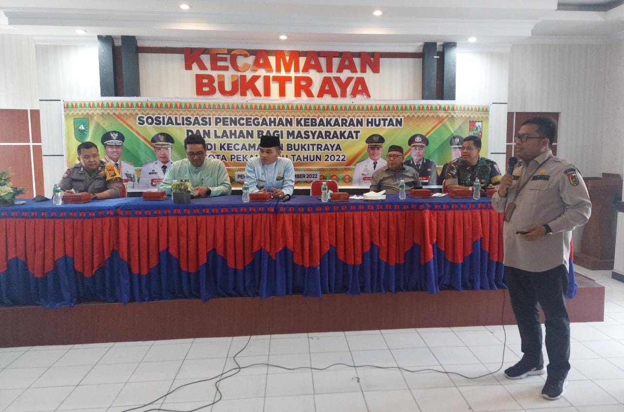 BPBD Pekanbaru Sosialisasikan Bahaya Karhutla
