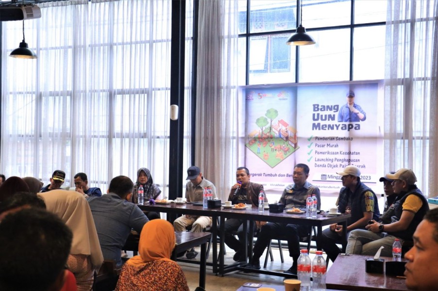 Pj Walikota Pekanbaru Luncurkan Program OMS di Kecamatan Binawidya