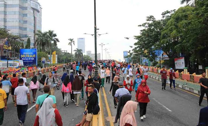 Minggu ini CFD Pekanbaru Kembali Dibuka Pasca Libur Lebaran, Lokasi Tetap di Sudirman