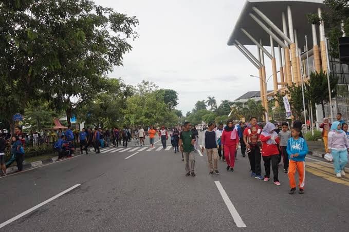 Hari Bebas Kendaraan Kembali Ditiadakan di Pekanbaru