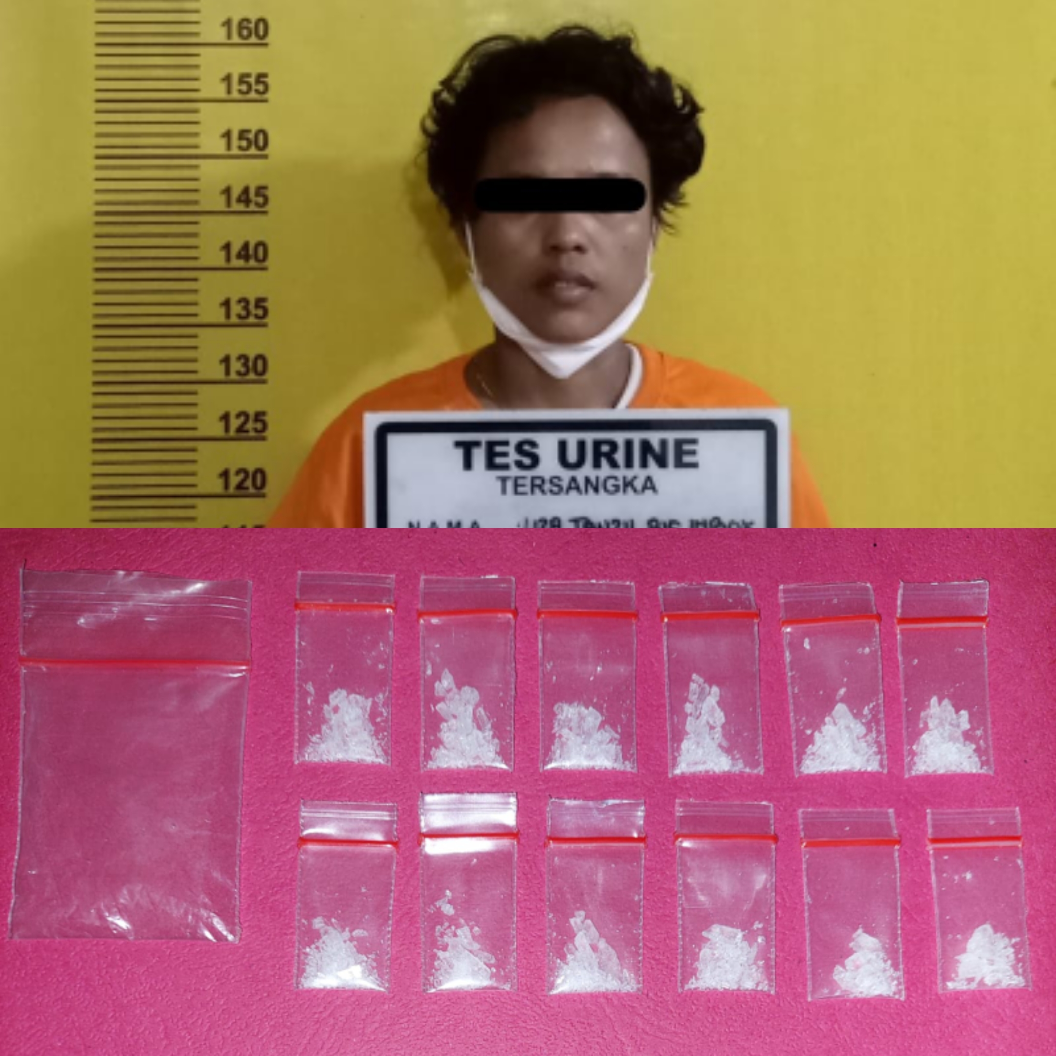 Bawa 12 Paket Sabu, Pengedar Ditangkap Saat Tawarkan Jualannya ke Polisi