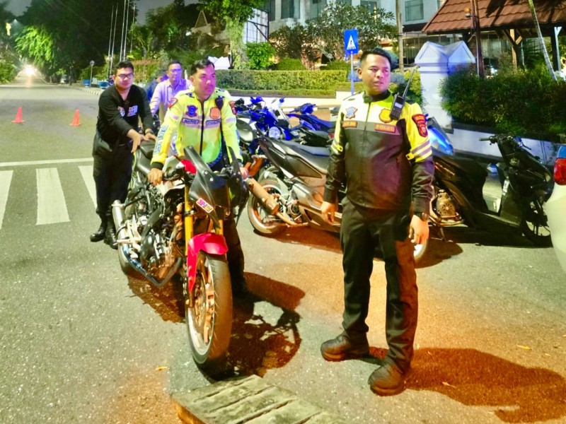 Razia Balap Liar, 79 Sepeda Motor Diamankan Polresta Pekanbaru