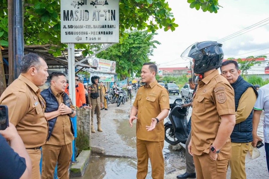 Penanganan Berlanjut, Pemko Pekanbaru Konsen Antisipasi Banjir di Tiga Wilayah Rawan