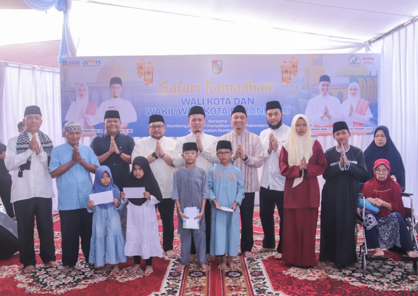 Safari Ramadan di Rumbai Timur, Wako Agung Serap Langsung Aspirasi Warga