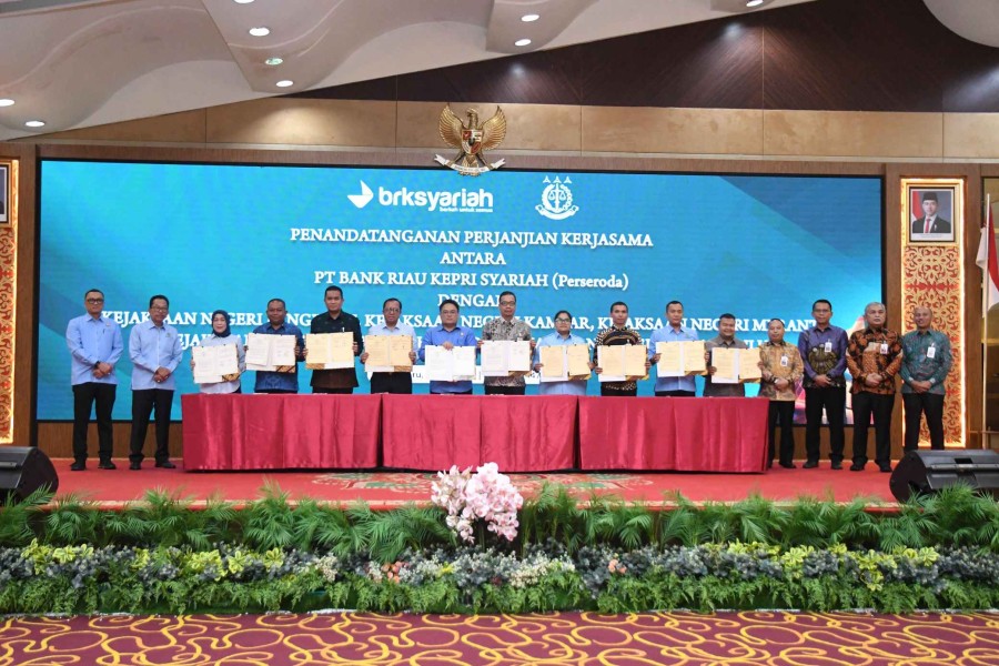 BRK Syariah dan Kejaksaan di Riau Jalin Kerjasama Hukum Perdata dan TUN