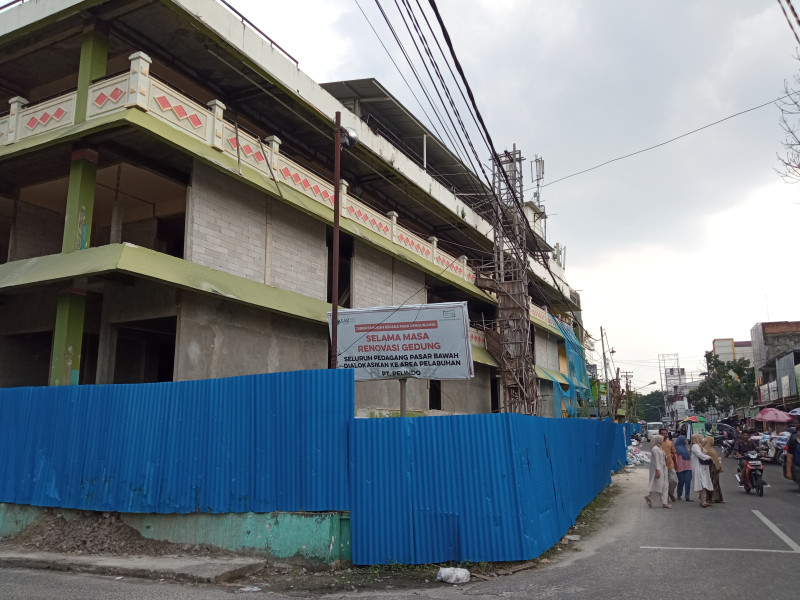 Pekerjaan Dikebut, Revitalisasi Pasar Bawah Ditargetkan Rampung Akhir Tahun ini