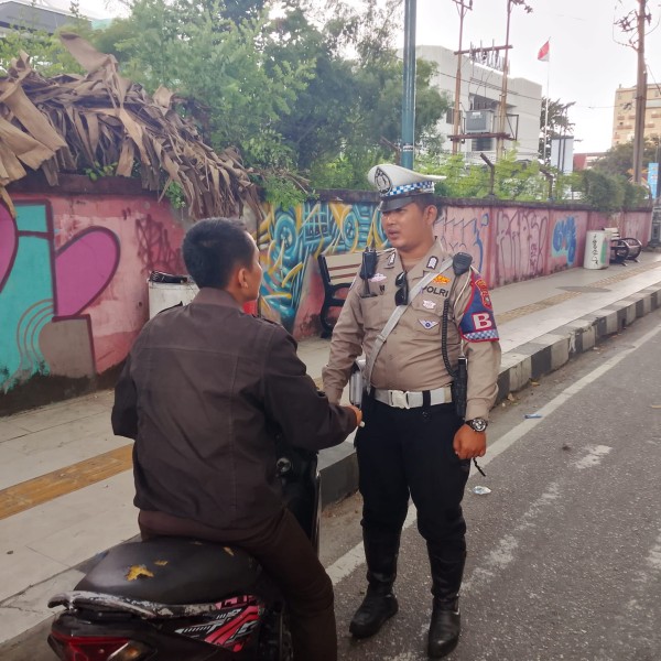 Hari Pertama Operasi Lancang Kuning, 40 Pengendara di Pekanbaru Ditindak