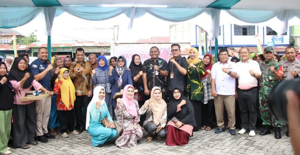 Dampingi Pj Walikota, Kepala DKP Tinjau Gerakan Pangan Murah di Maharatu