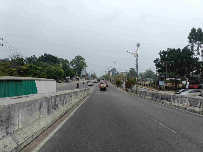 Kabut Asap Kembali Muncul di Pekanbaru, Wako Sebut Pengaruh Arah Angin