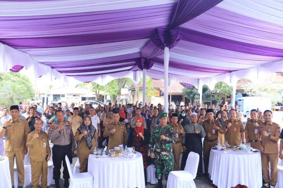 Warga Binawidya Halalbihalal Bersama Pj Walikota Pekanbaru