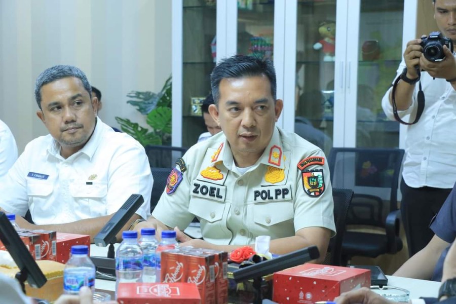 Satpol PP Pekanbaru Bakal Gelar Rapat Penataan PKL
