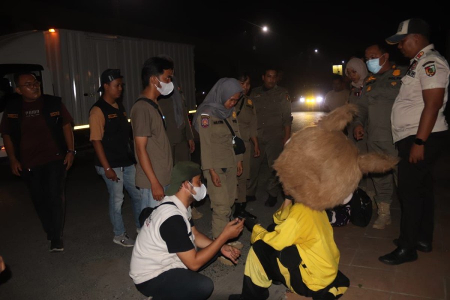 Razia Gepeng di Pekanbaru, Satpol PP Temukan Anak Dibawah Umur Dipekerjakan