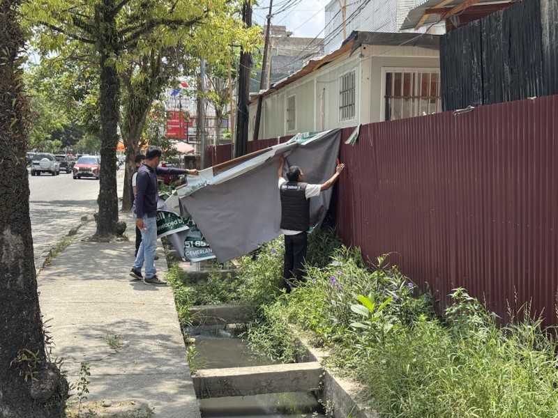 Bapenda Pekanbaru Masifkan Penertiban Reklame di Jalan Protokol