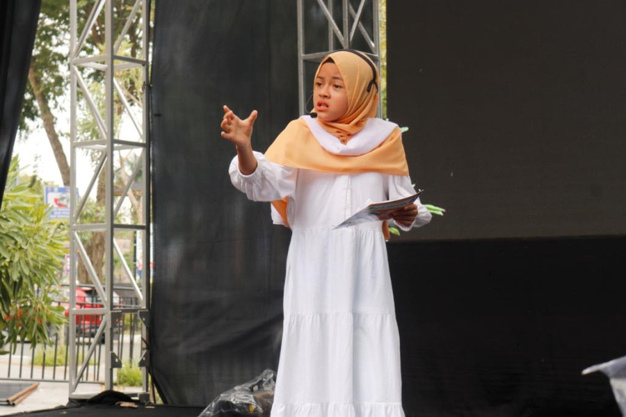 Lomba Puisi Dispusip Pekanbaru Meriahkan Gema Isra Mikraj Pemko Pekanbaru