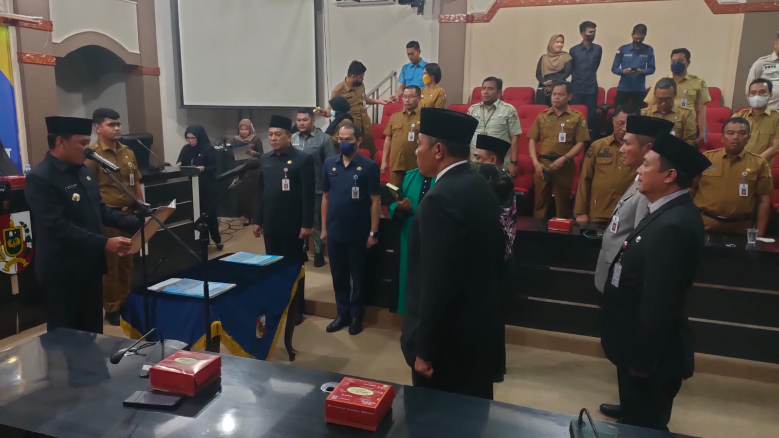 Rombak Kabinet Kerja, Pj Walikota Pekanbaru Lantik 6 Pejabat Eselon II