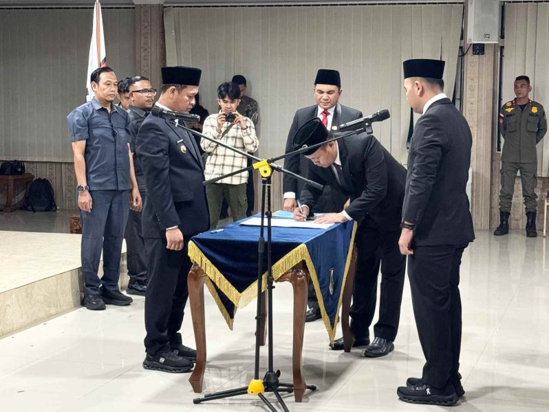 Wako Agung Lantik Pejabat Eselon III, Ada Kabag Hingga Sekdis