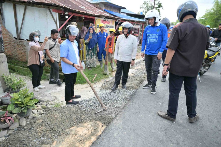 Wako Agung Sisir Infrastruktur Pekanbaru, Rumbai Hingga Sudirman Jadi Sasaran Penataan